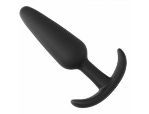 Korek analny gładki miękki TPE EasyLove 12 cm